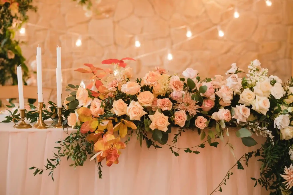 How do wedding flowers affect the overall mood?